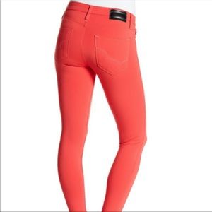 NWT Big Star Orange Colette Midrise Jeggings